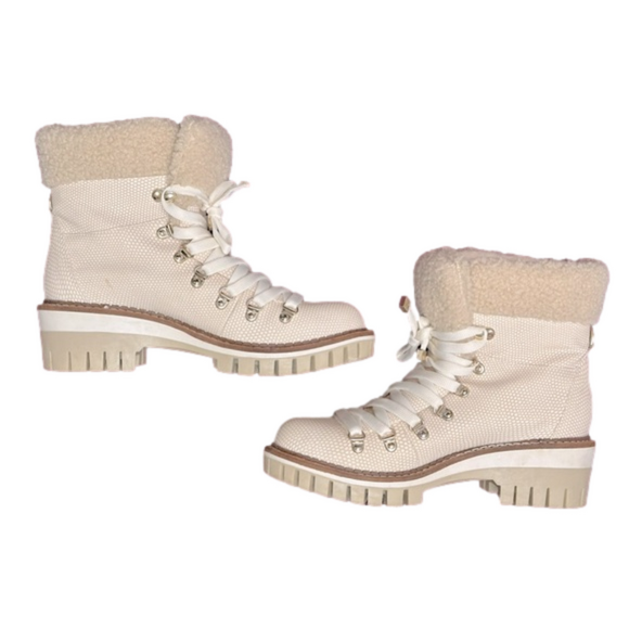 Jennifer Lopez Avena Ivory Winter Boot Size 7M - Picture 2 of 11